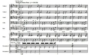 流行乐之王串烧组曲 摩尔版 中级 交响弦乐合奏总谱+分谱 G3.5 有试听-云音圈