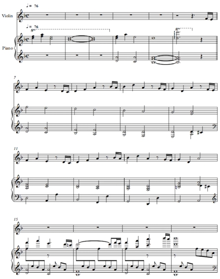 炭治郎之歌 鬼灭之刃 小提琴钢琴二重奏 有试听