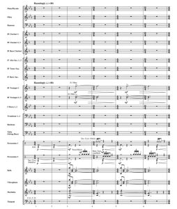 爱尔兰古风 初级 交响管乐合奏总谱+分谱 3级 有试听-云音圈