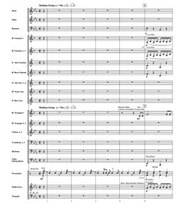 玩具喇叭声 中级管乐 交响管乐合奏总谱+分谱（3级）有试听-云音圈