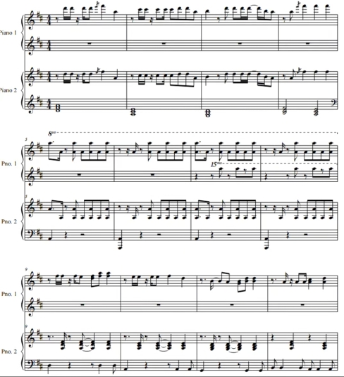 疯狂动物城2主题曲 ZOO 高级版 四手联弹 有试听