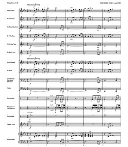 登临山顶 欧尔版 初级 交响管乐合奏总谱+分谱 1级 有试听-云音圈