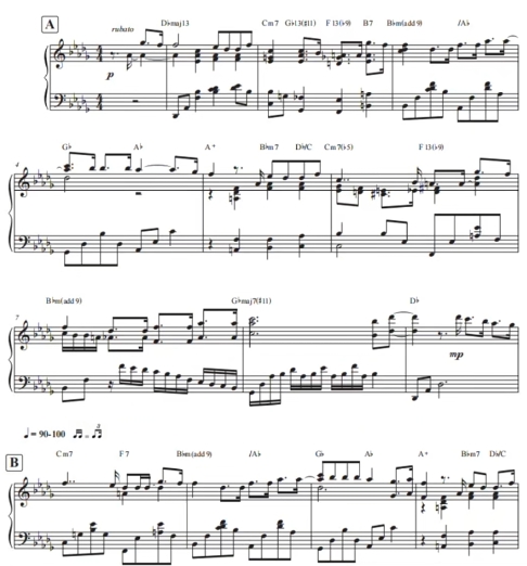 白日 高级爵士版 钢琴独奏 有试听