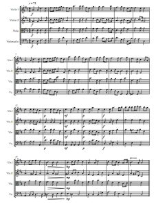 皇家烟火序曲 亨德尔 弦乐四重奏总谱+分谱 有试听-云音圈