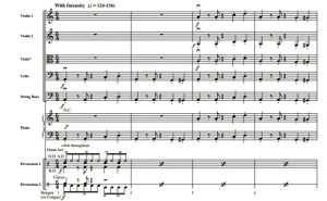 碟中谍主题曲 摩尔版 初-中级 交响弦乐合奏总谱+分谱 G2-3 有试听-云音圈