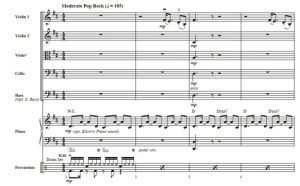 碧梨《Birds Of A Feather》摩尔版 中级 交响弦乐合奏总谱+分谱 G3.5 有试听-云音圈