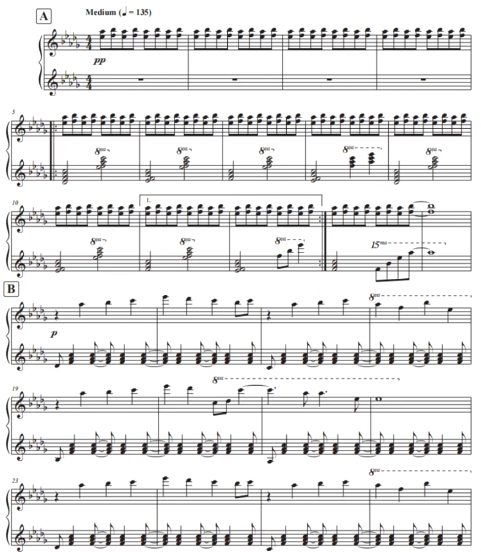 福岛 雨中演奏版 钢琴独奏 有试听