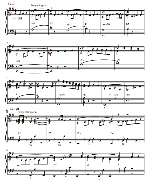 秋叶  弗兰克版 手风琴独奏 有试听