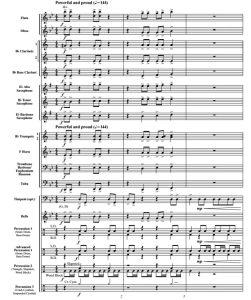 种马之魂 初级 交响管乐合奏总谱+分谱 1级 有试听-云音圈