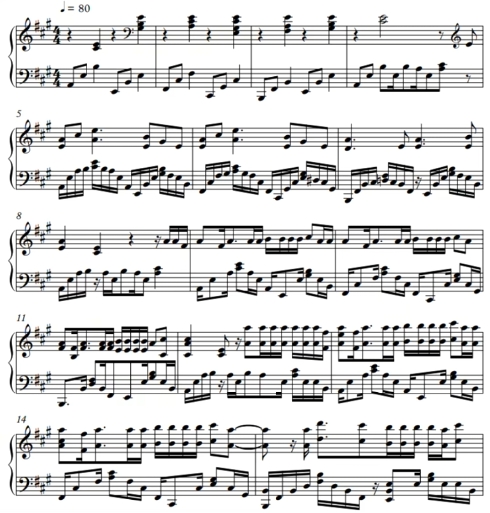 稻香 周杰伦 高级版 钢琴独奏 有试听