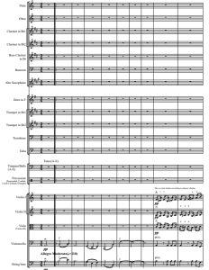 第八交响曲《未完成》第一章 舒伯特 2.5级 管弦乐总谱+分谱 有试听-云音圈