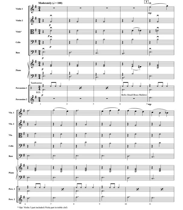 红气球 初级 交响弦乐合奏总谱+分谱 2级 有试听