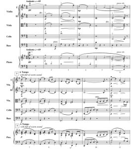 老故事前奏曲 初级 交响弦乐合奏总谱+分谱（2级） 有试听-云音圈