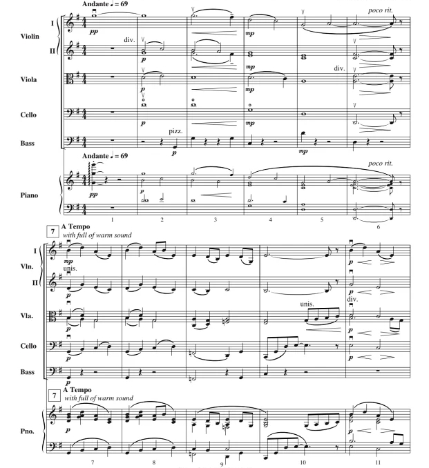 老故事前奏曲 初级 交响弦乐合奏总谱+分谱（2级） 有试听