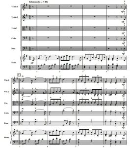 舒曼 快乐的农夫 初级 交响弦乐合奏总谱+分谱 G2 有试听-云音圈