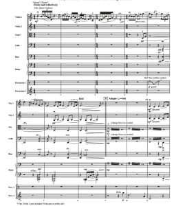 艺伎回忆录 中级 交响弦乐合奏总谱+分谱 3-4级 有试听-云音圈