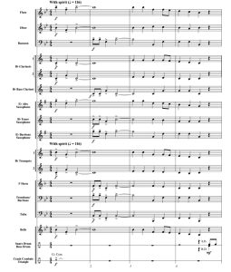 英国民歌 狩猎之歌 初级 交响管乐合奏总谱+分谱 1级 有试听-云音圈