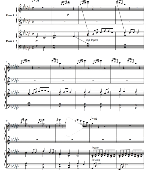 茉莉花 高级版 四手联弹 有试听