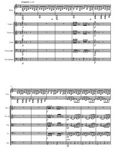 西游记 云宫迅音 弦乐五重奏+钢琴谱 室内乐重奏谱 总分谱 有试听-云音圈