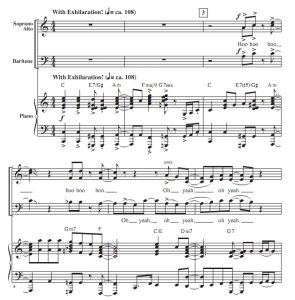 商品为SAB 三声部合唱线谱 詹妮弗.哈德森 Let There Be Joy 布莱默版 混声圣诞合唱谱 有试听-云音圈