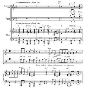 商品为SATB 四声部合唱线谱 詹妮弗.哈德森 Let There Be Joy 布莱默版 混声圣诞合唱谱 有试听-云音圈