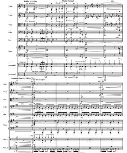 超人总动员 莫斯版 初-中级 交响弦乐合奏总谱+分谱 G2.5 有试听-云音圈