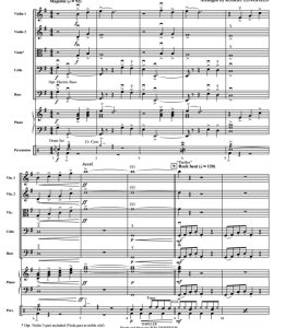 迈克尔.杰克逊礼赞组曲 朗斐尔版 初级 交响弦乐合奏总谱+分谱 G2 有试听-云音圈