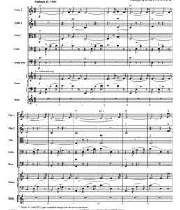 采珠者罗曼史 朗斐尔版 初级 交响弦乐合奏总谱+分谱 2-3级 有试听-云音圈