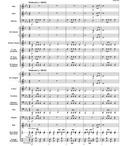 重大事件 初级管乐 交响管乐合奏总谱+分谱（1级） 有试听-云音圈