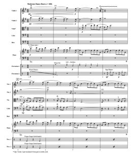 镜中人 摩尔版 中级 交响弦乐合奏总谱+分谱 3-4级 有试听-云音圈