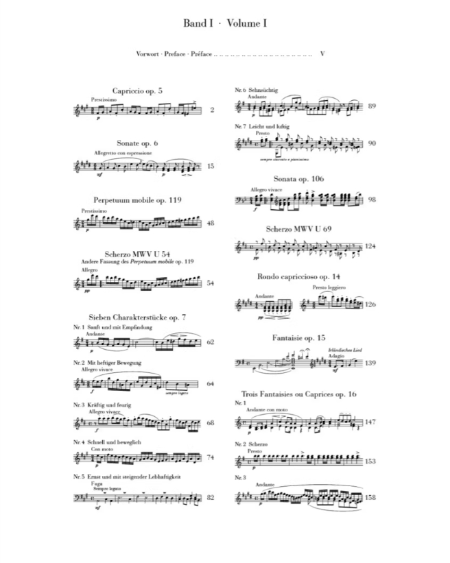 图片[2]-门德尔松钢琴作品集（共两卷） 亨乐版