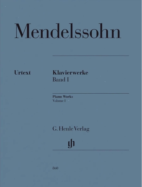 门德尔松钢琴作品集（共两卷） 亨乐版