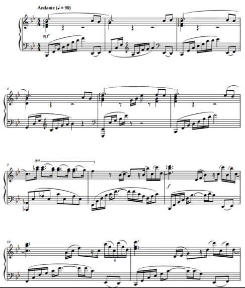 闪电舞 多么美妙的感觉 高级版 钢琴独奏 有试听