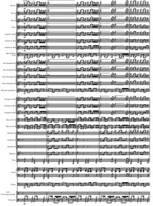 阿拉木汗 交响管乐总谱+分谱 有试听-云音圈