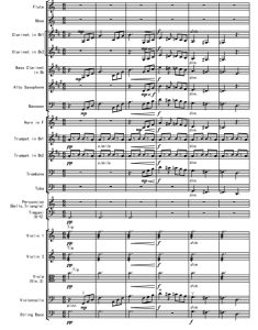 霍夫曼船歌 1级 管弦乐总谱+分谱 有试听-云音圈