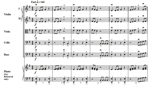 霸主 初级 交响弦乐合奏总谱+分谱 G1.5 有试听