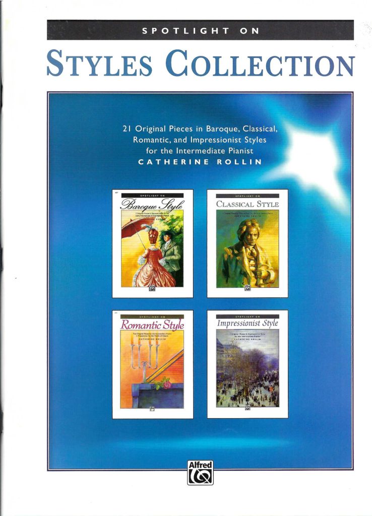 罗琳 风格聚焦曲集：为中级钢琴学习者而作的21首巴洛克、古典、浪漫与印象主义风格原创作品