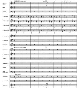 魔境仙踪 里基茨版 中级 交响管乐合奏总谱+分谱 3级 有试听-云音圈