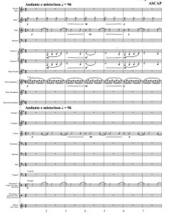 魔术师的秘密 中级管乐 交响管乐合奏总谱+分谱（3级） 有试听-云音圈