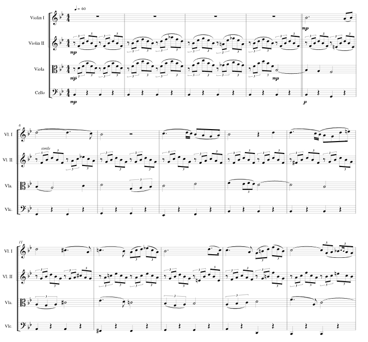 Ave Maria 帕戈托版 弦乐四重奏 总谱+分谱 有试听