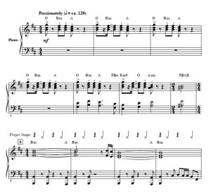 商品为SATB 四声部合唱线谱 When Doves Cry 布莱默版 混声流行合唱谱 有试听-云音圈