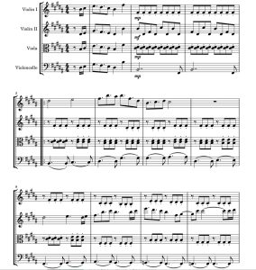 Wii Sports 阿舍尔版 弦乐四重奏 总谱+分谱 有试听-云音圈