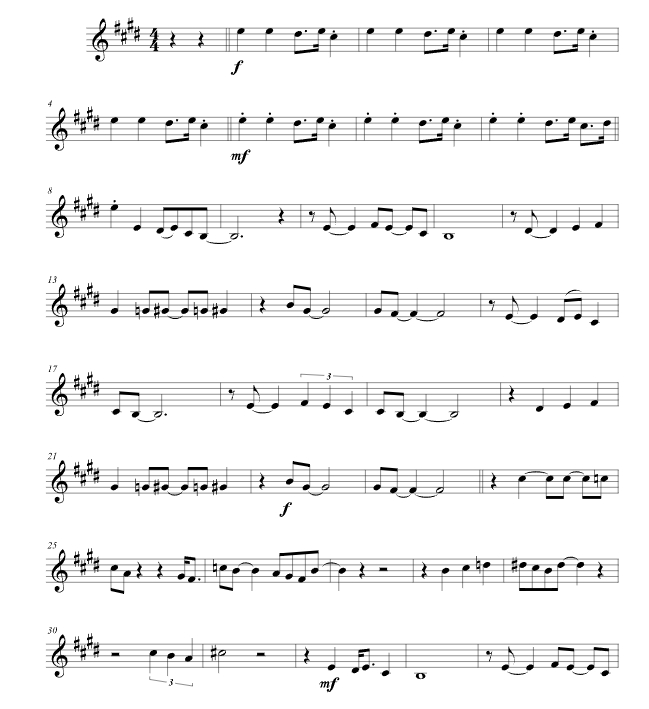 《纽约，纽约》主题曲 利奥版 小号独奏 有试听