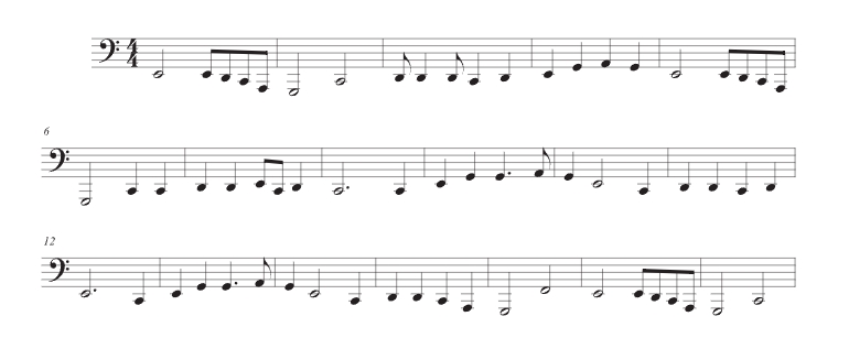 上山去告诉大家 凯文版  大号独奏 有试听