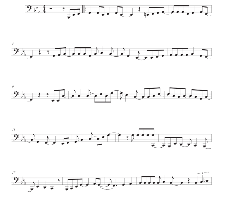 你的爱有多深 凯文版 大号独奏 有试听