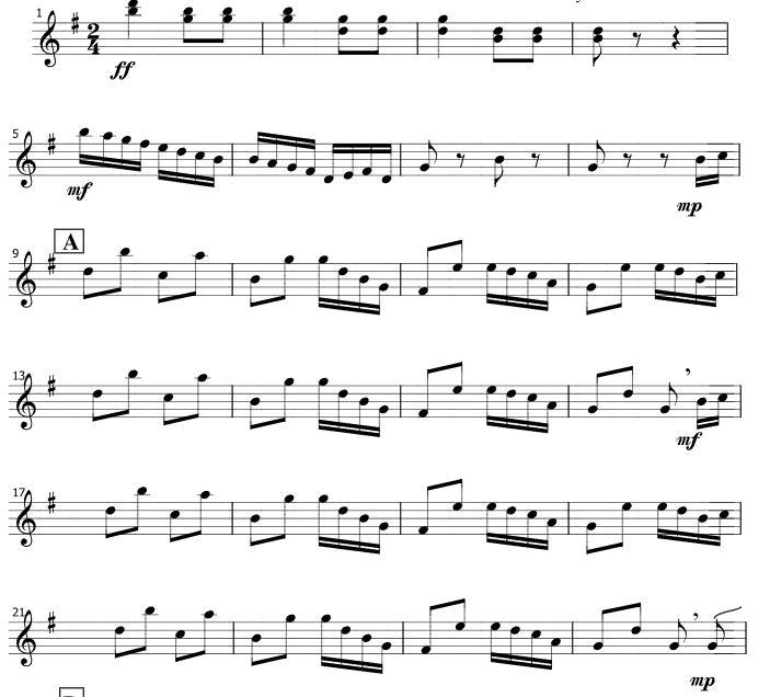 俄罗斯波尔卡 菲尔版 马林巴独奏 有试听