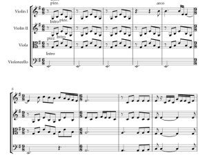 其他一切都不重要 安娜版 弦乐四重奏 总谱+分谱 有试听-云音圈