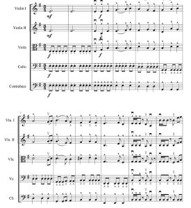 加勒比海盗串烧 鲍勃版 弦乐五重奏 总谱+分谱 有试听-云音圈