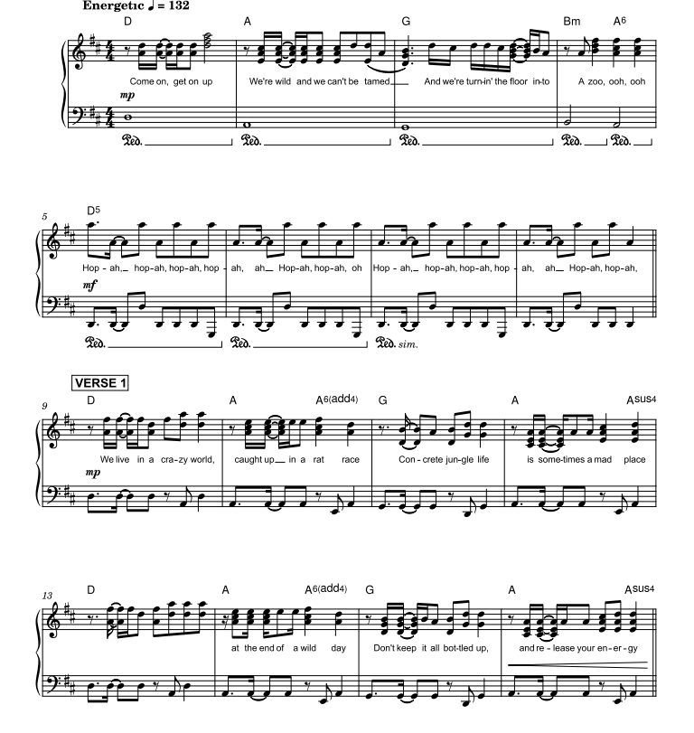 动物园 Zoo (from Zootopia 2) 钢琴独奏 有试听