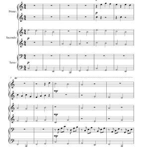 卡农 C大调 六手联弹 有试听-云音圈